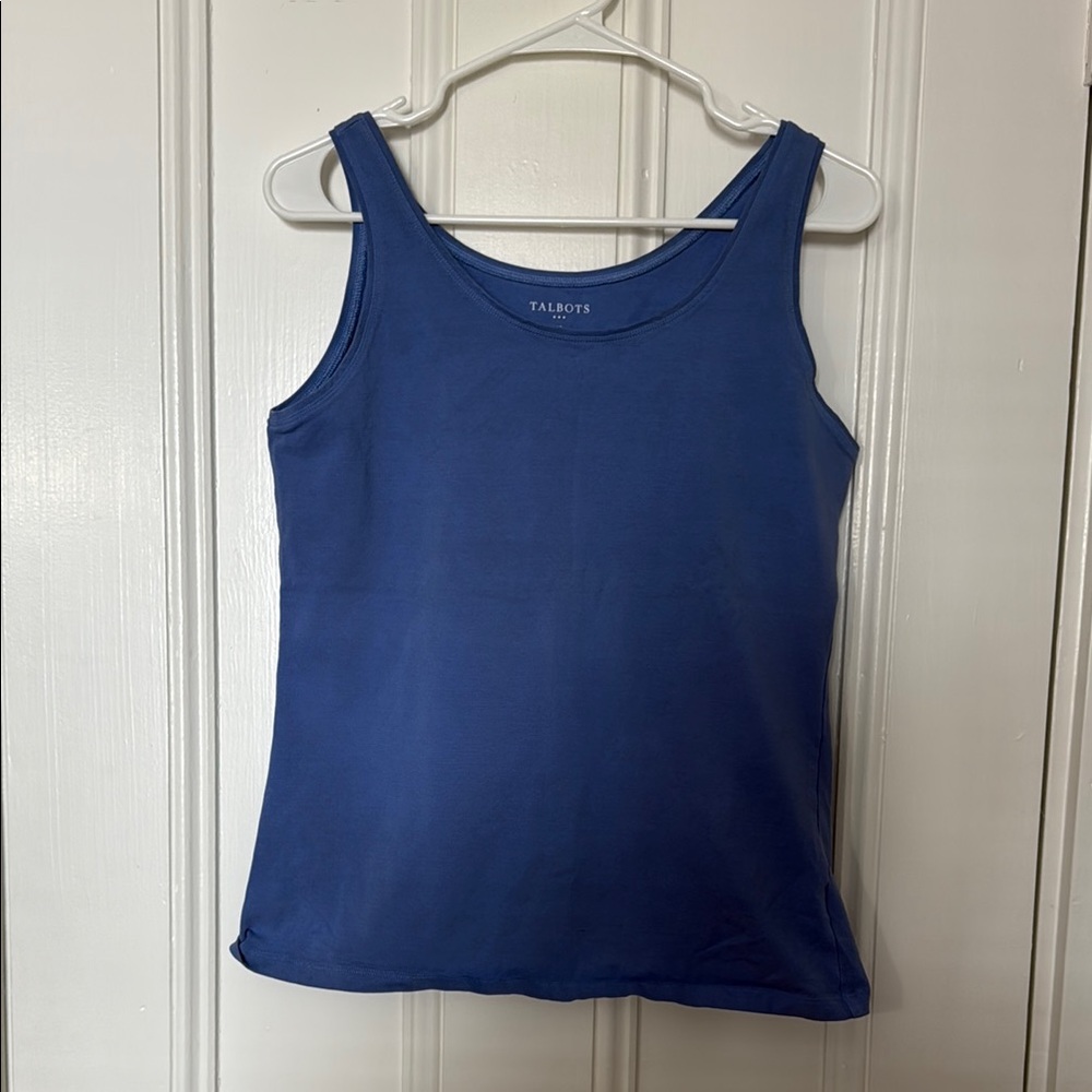 Talbots Blue Tank Top